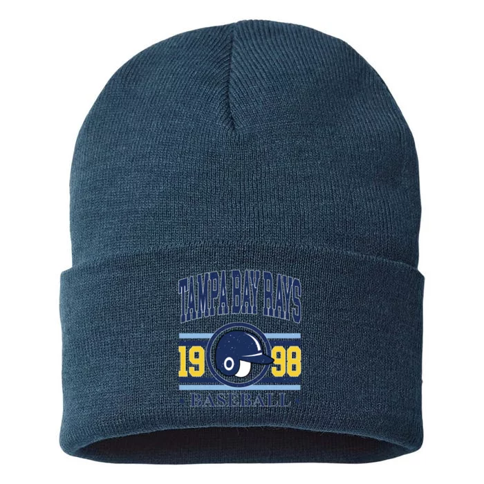 Tampa Bay Rays Baseball Team Supporter Sustainable Knit Beanie