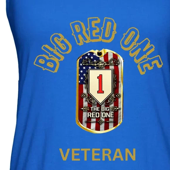 The Big Red One 1st Infantry Division Of The Us Ladies Essential Flowy Tank