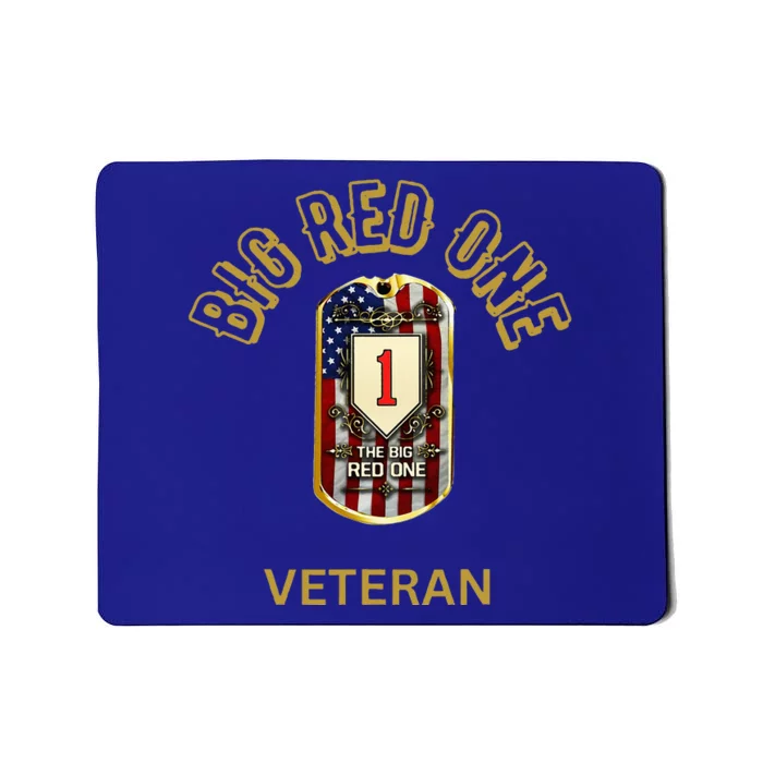 The Big Red One 1st Infantry Division Of The Us Mousepad