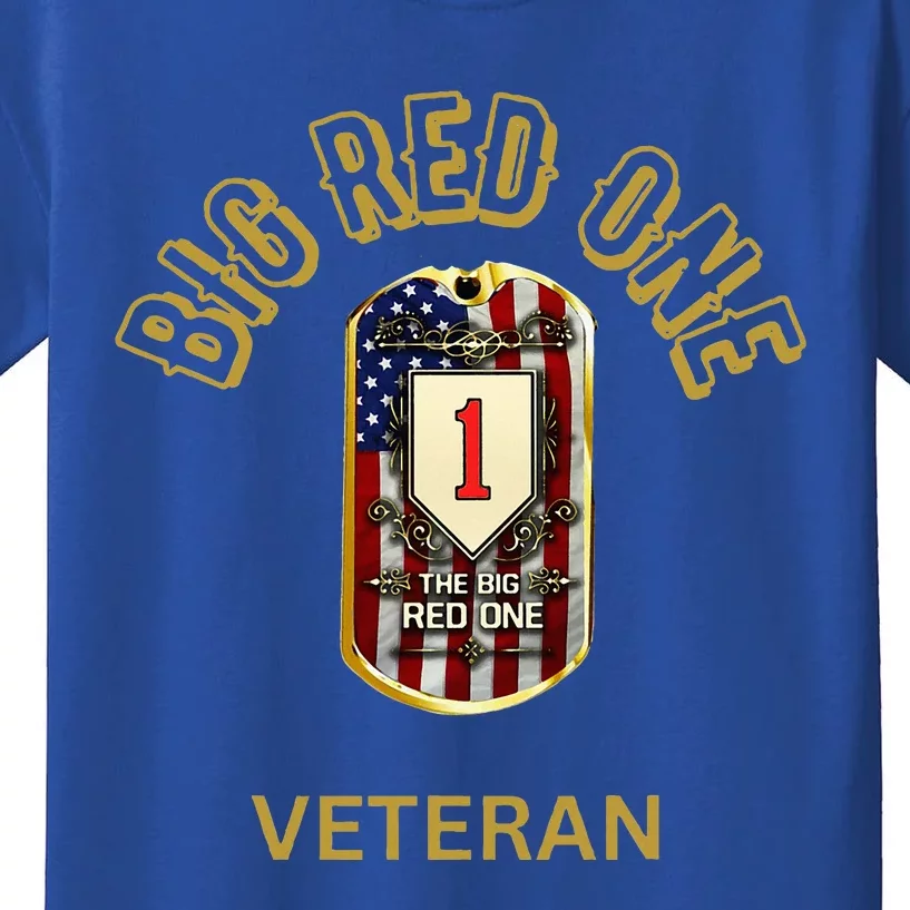 The Big Red One 1st Infantry Division Of The Us Kids T-Shirt