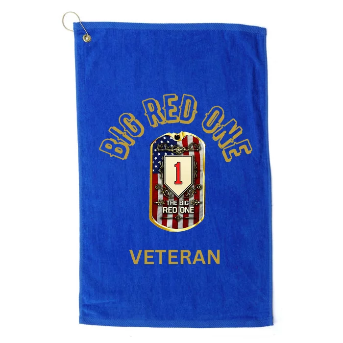 The Big Red One 1st Infantry Division Of The Us Platinum Collection Golf Towel