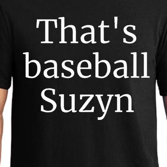 ThatS Baseball Suzyn New York Pajama Set