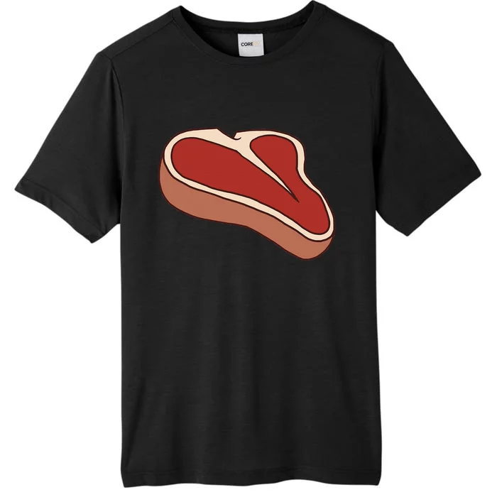 T Bone Steak Last Minute Halloween Costume Funny Gift ChromaSoft Performance T-Shirt