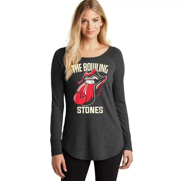 The Bowling Stones Women's Perfect Tri Tunic Long Sleeve Shirt