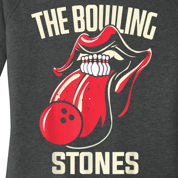 The Bowling Stones Women's Perfect Tri Tunic Long Sleeve Shirt