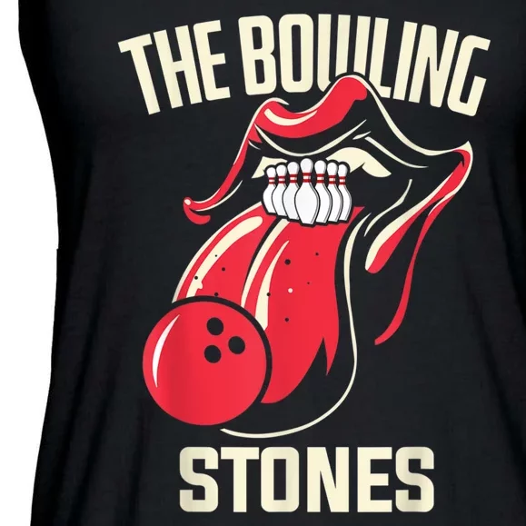 The Bowling Stones Ladies Essential Flowy Tank