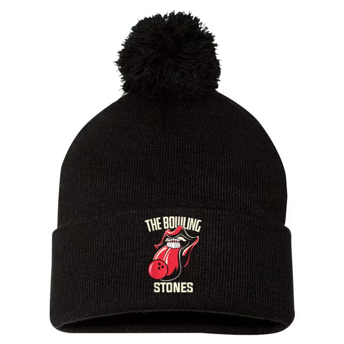 The Bowling Stones Pom Pom 12in Knit Beanie