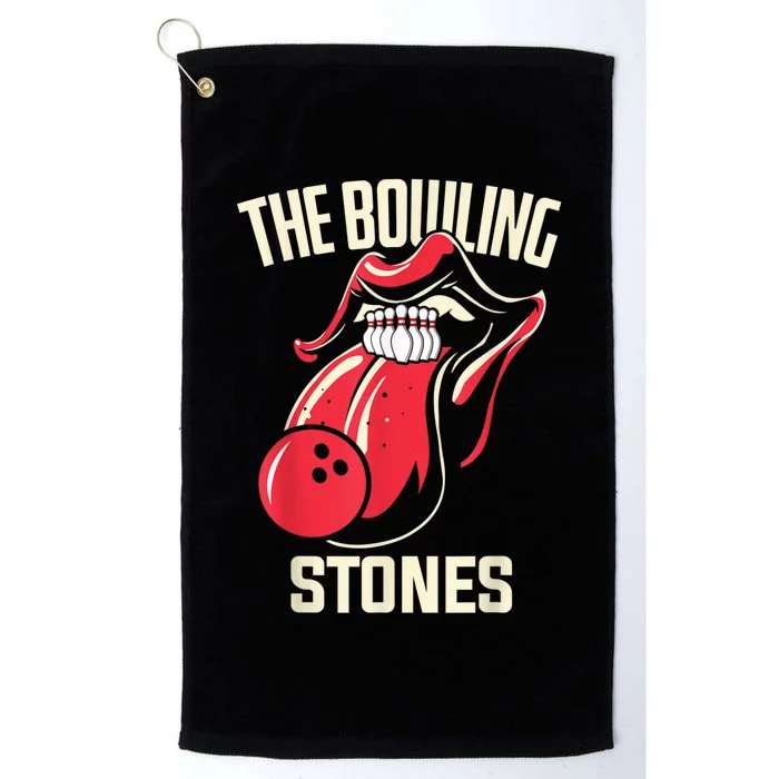 The Bowling Stones Platinum Collection Golf Towel