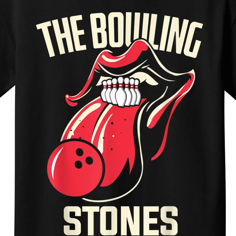 The Bowling Stones Bowling Kids T-Shirt