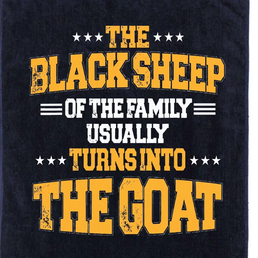 The Black S.H.E.E.P Of The Family Usually Turns Into The Goat Platinum Collection Golf Towel