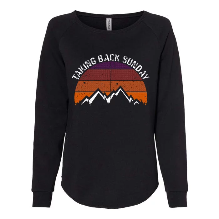 Taking Backs Sunday Ices Creams Sundaed Womens California Wash Sweatshirt