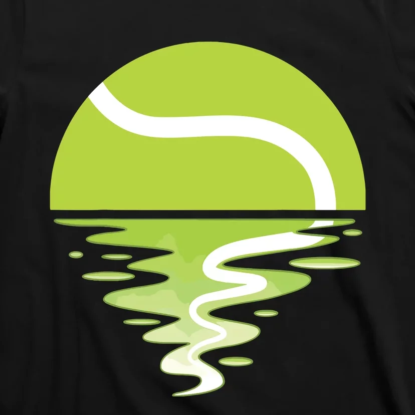 Tennis Ball Sunset Tennis Player T-Shirt