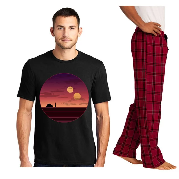 The Binary Sunset Pajama Set