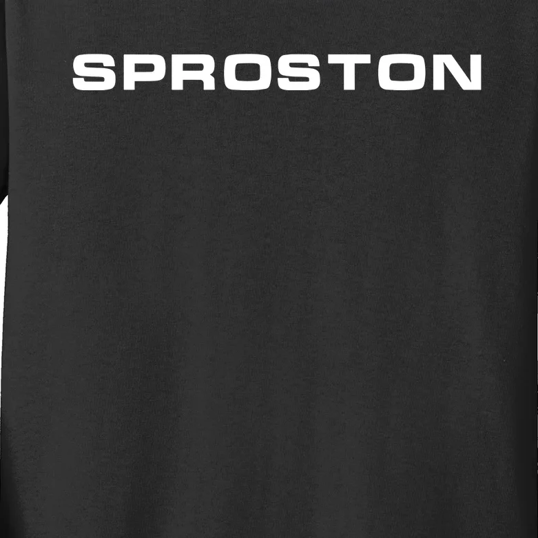 Tim Burgess Sproston Kids Long Sleeve Shirt