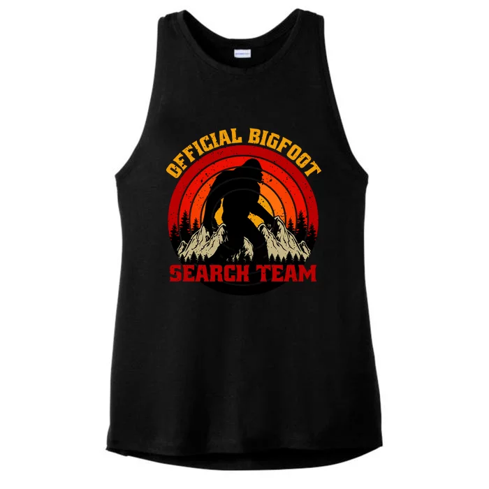 The Bigfoot Search Team Ladies Tri-Blend Wicking Tank