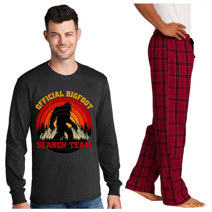 The Bigfoot Search Team Long Sleeve Pajama Set