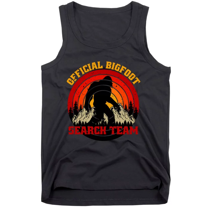 The Bigfoot Search Team Tank Top