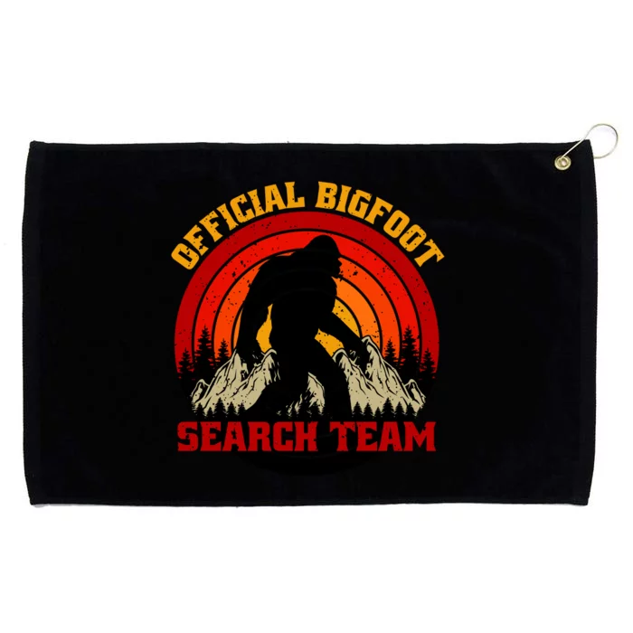 The Bigfoot Search Team Grommeted Golf Towel