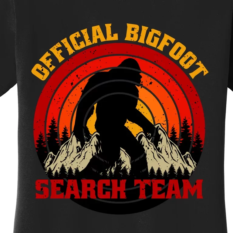 The Bigfoot Search Team Women's T-Shirt