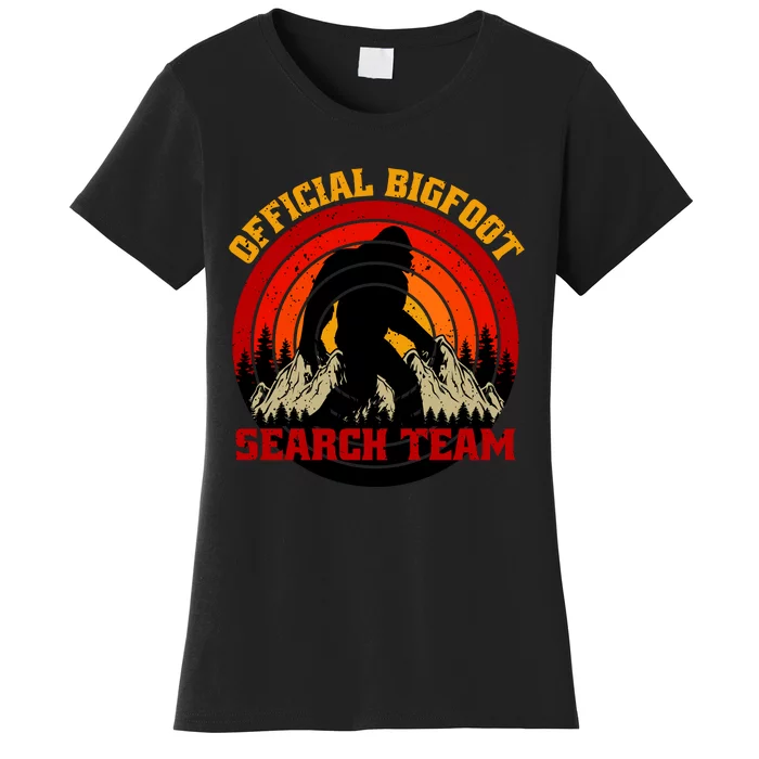 The Bigfoot Search Team Women's T-Shirt