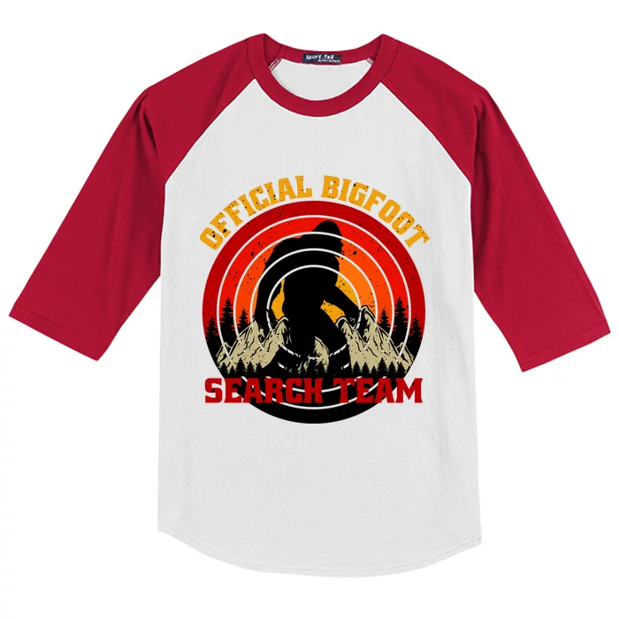 The Bigfoot Search Team Kids Colorblock Raglan Jersey