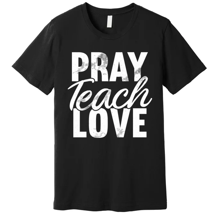 Theology Bible Study Christianity Christian Teacher Premium Premium T-Shirt