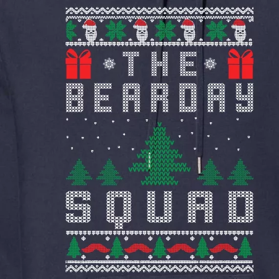 The Bearday Squad Ugly Christmas Premium Hoodie