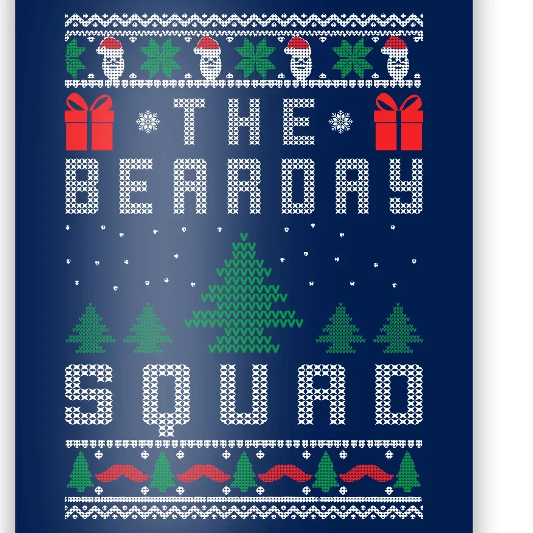 The Bearday Squad Ugly Christmas Poster