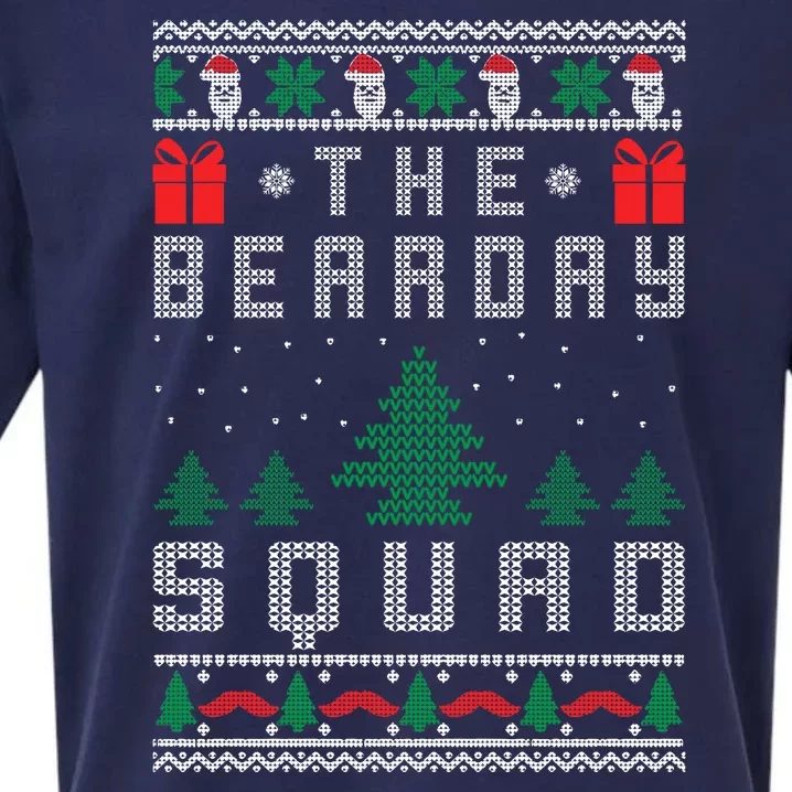 The Bearday Squad Ugly Christmas Sueded Cloud Jersey T-Shirt