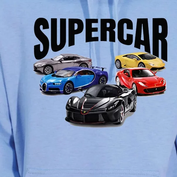 The Best Supercar Racing Fan On The Planet Unisex Surf Hoodie