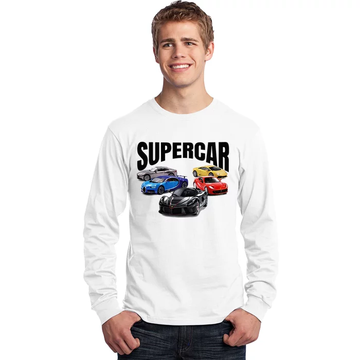 The Best Supercar Racing Fan On The Planet Long Sleeve Shirt