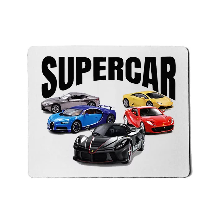 The Best Supercar Racing Fan On The Planet Mousepad