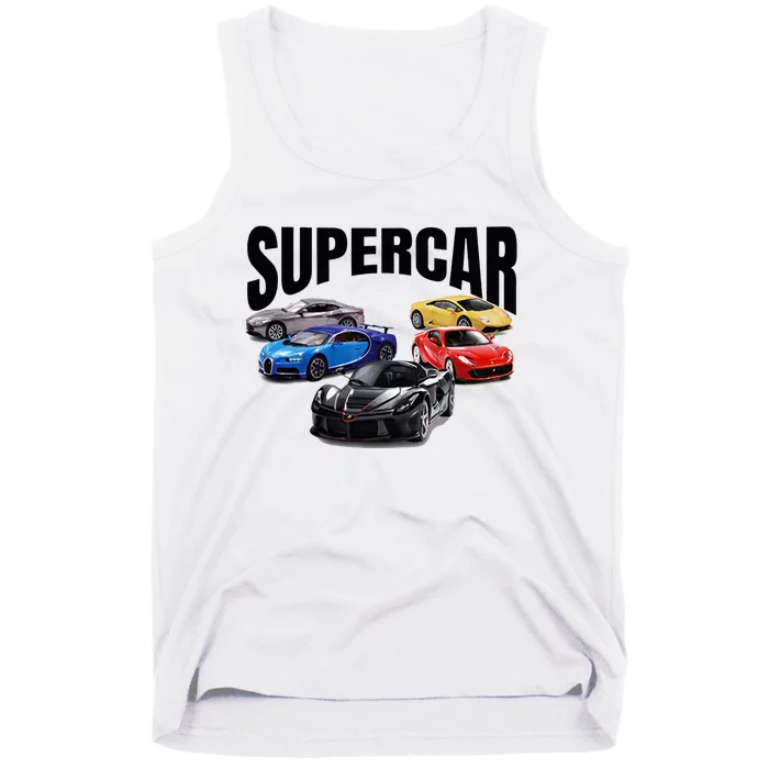 The Best Supercar Racing Fan On The Planet Tank Top