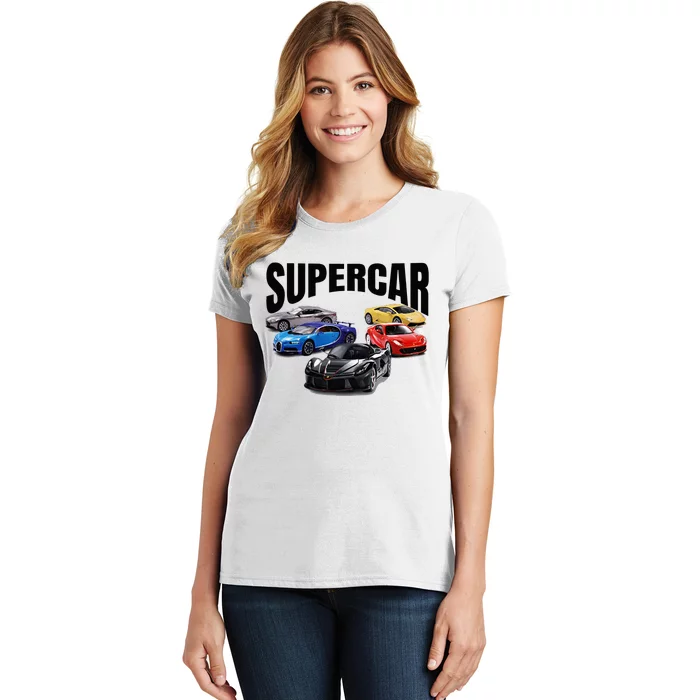 The Best Supercar Racing Fan On The Planet Women's T-Shirt