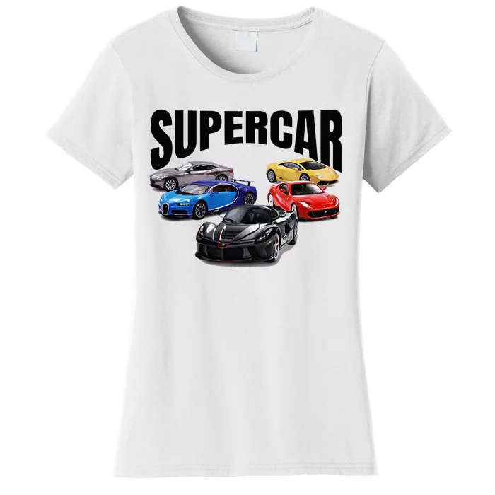 The Best Supercar Racing Fan On The Planet Women's T-Shirt