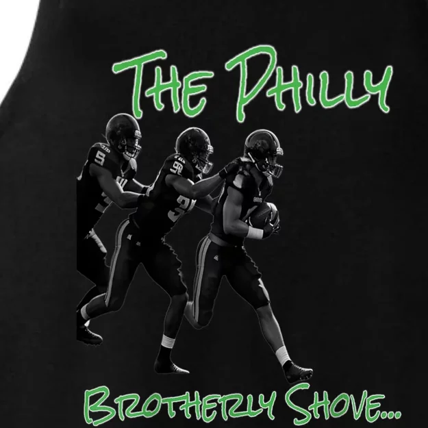 The Brotherly Shove Panfurware Llc Ladies Tri-Blend Wicking Tank