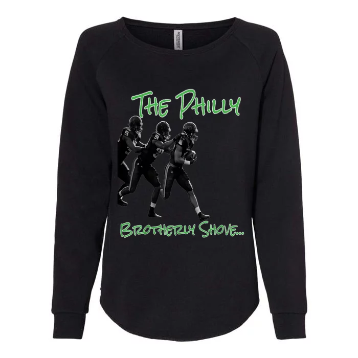 The Brotherly Shove Panfurware Llc Womens California Wash Sweatshirt