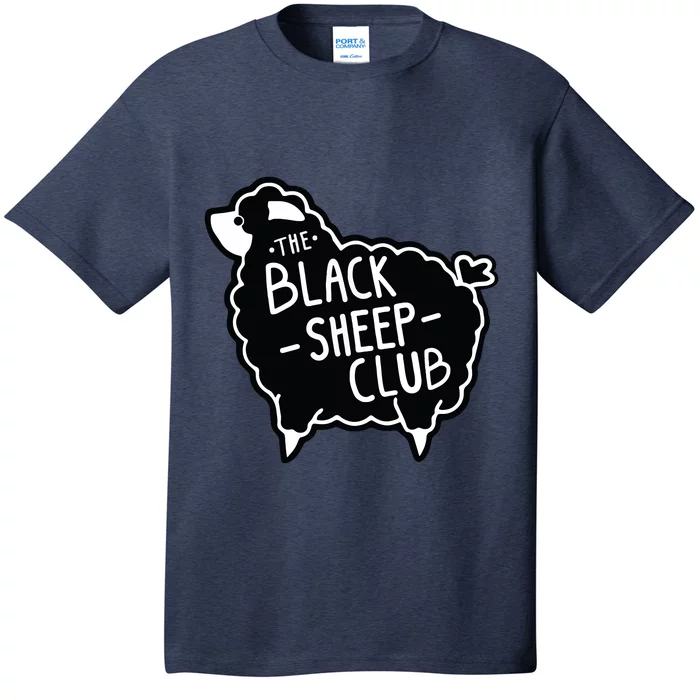 The Black Sheepp Club Squad Funny Sarcastic Tee T-Shirt