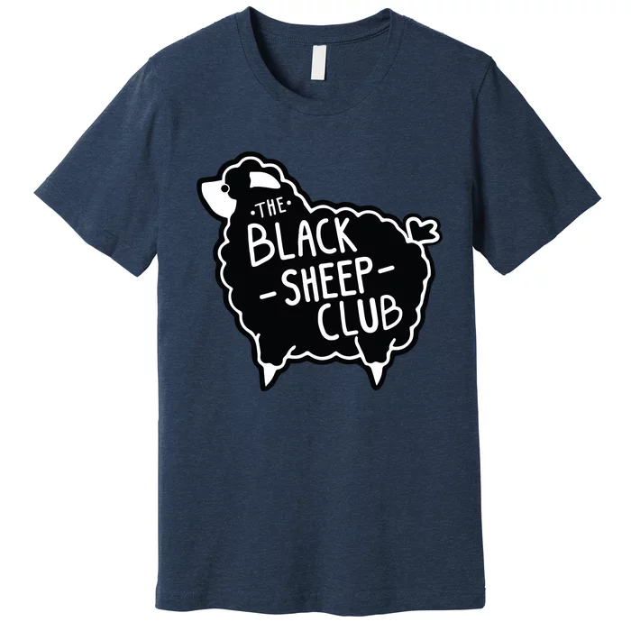 The Black Sheepp Club Squad Funny Sarcastic Tee Premium T-Shirt