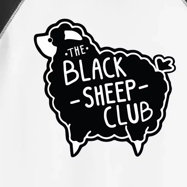 The Black Sheepp Club Squad Funny Sarcastic Tee Toddler Fine Jersey T-Shirt