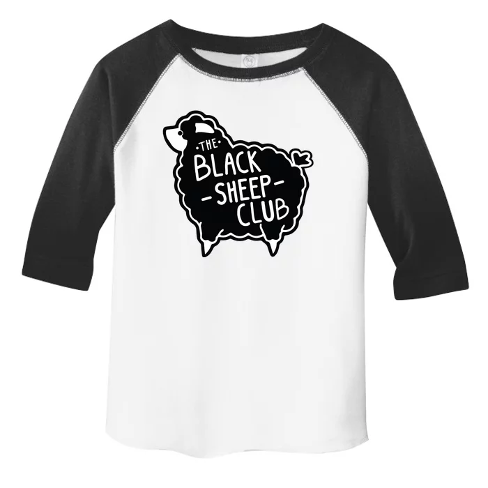 The Black Sheepp Club Squad Funny Sarcastic Tee Toddler Fine Jersey T-Shirt