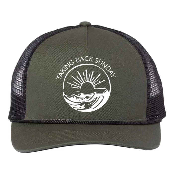 Taking Back Sunday Ice Creamm Sundaee Retro Rope Trucker Hat Cap