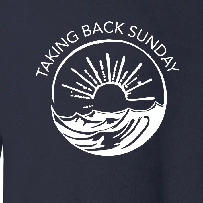 Taking Back Sunday Ice Creamm Sundaee Toddler Sweatshirt