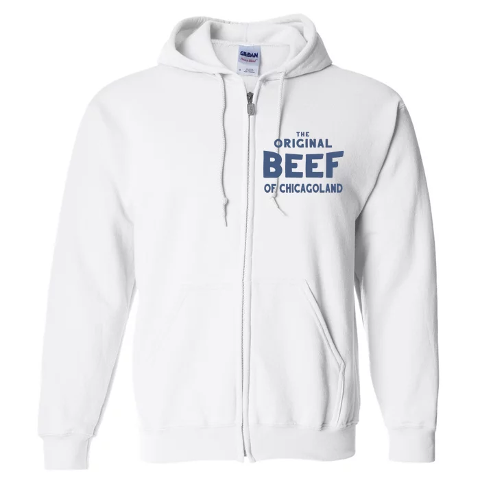 The Bear Show Retro Jeremy Allen White Italian Beef Sandwich Full Zip Hoodie