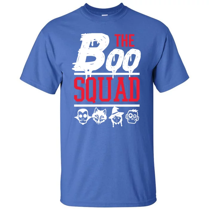 The Boo Squad Not Scary Halloween Ghosts Goblins Monsters Gift Tall T-Shirt