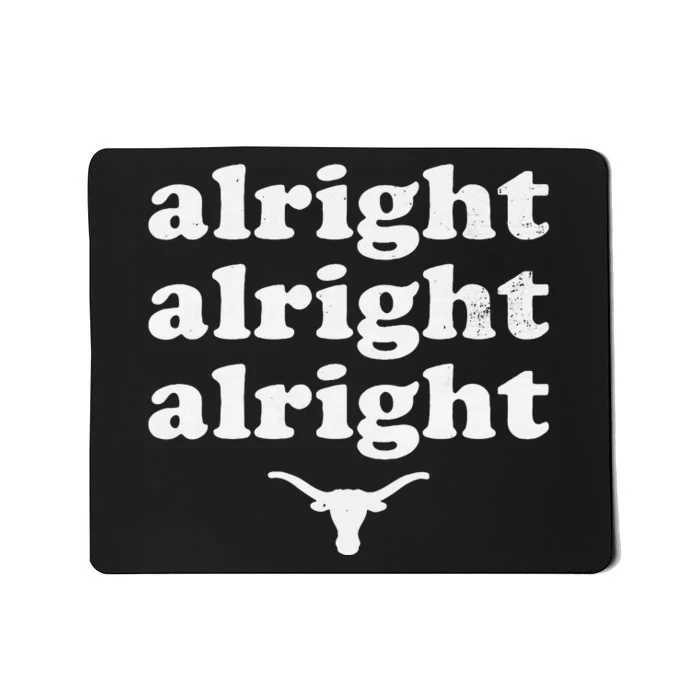 Texas Bull State Pride USA Souvenir Mousepad