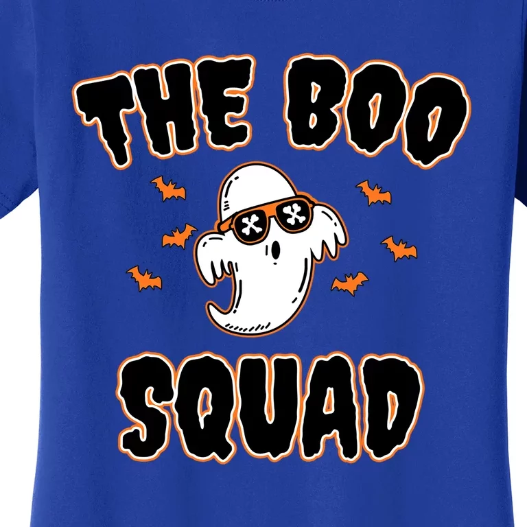 The Boo Squad Funny Halloween Ghost Costume Gift Women's T-Shirt