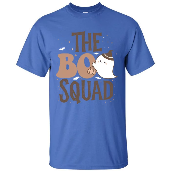 The Boo Squad Halloween Costume Funny Ghost Cool Gift Tall T-Shirt