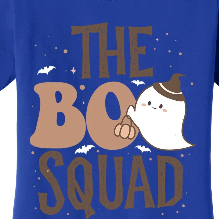 The Boo Squad Halloween Costume Funny Ghost Cool Gift Women's T-Shirt