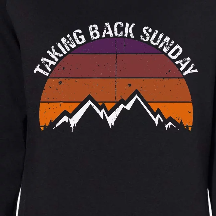 T.A.K..I.N.G. B.A.C.K S.U.N.D.A.Y Ices Creams Sundaed Womens California Wash Sweatshirt